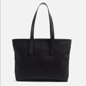 Everlane twill zip tote